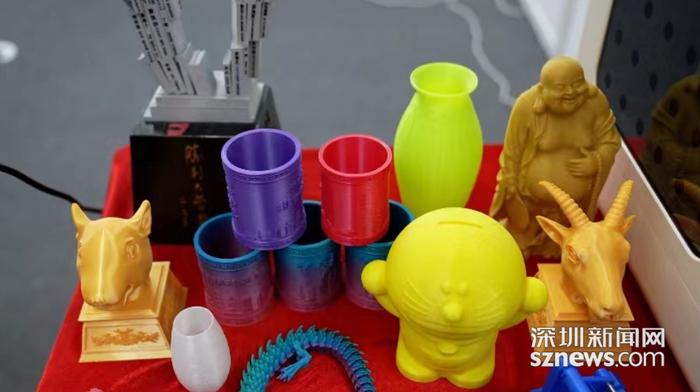 3D打印作品。