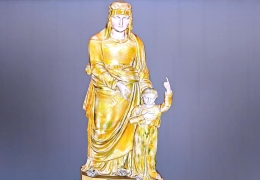 思看科技3D扫描助力法国圣安妮·德奥雷雕像3D数字化之旅